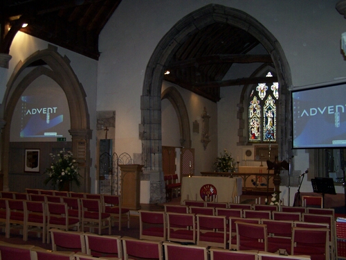 All Saints Church Multiple Projection System