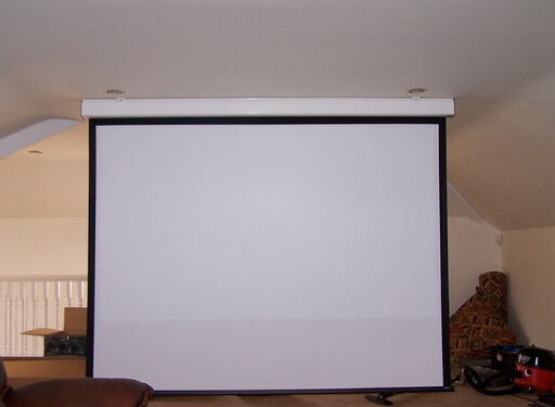 2.4M Home Cinema Projector Screen Installation