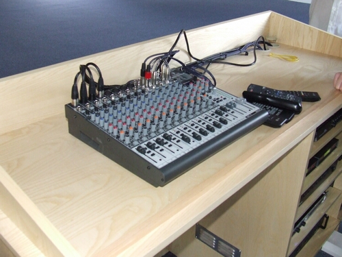 Mixing Desk Furniture for Churches