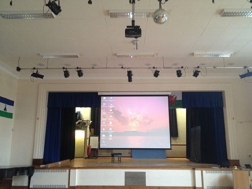 Hall Projector and Screen Installation