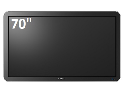 Ctouch 70" Leddura 4 Point Or 10 Point Interactive Display