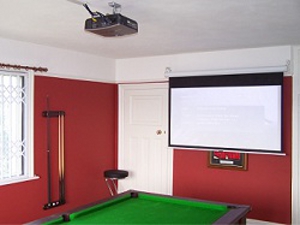 Home Cinema Installation Projector Service With Cable Management