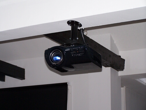 Ceiling Mounted Projector Installation