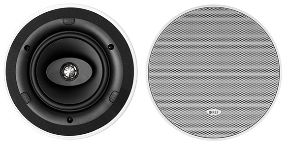 Kef Ci160CR Round Flush Fit Speaker - Click Image to Close