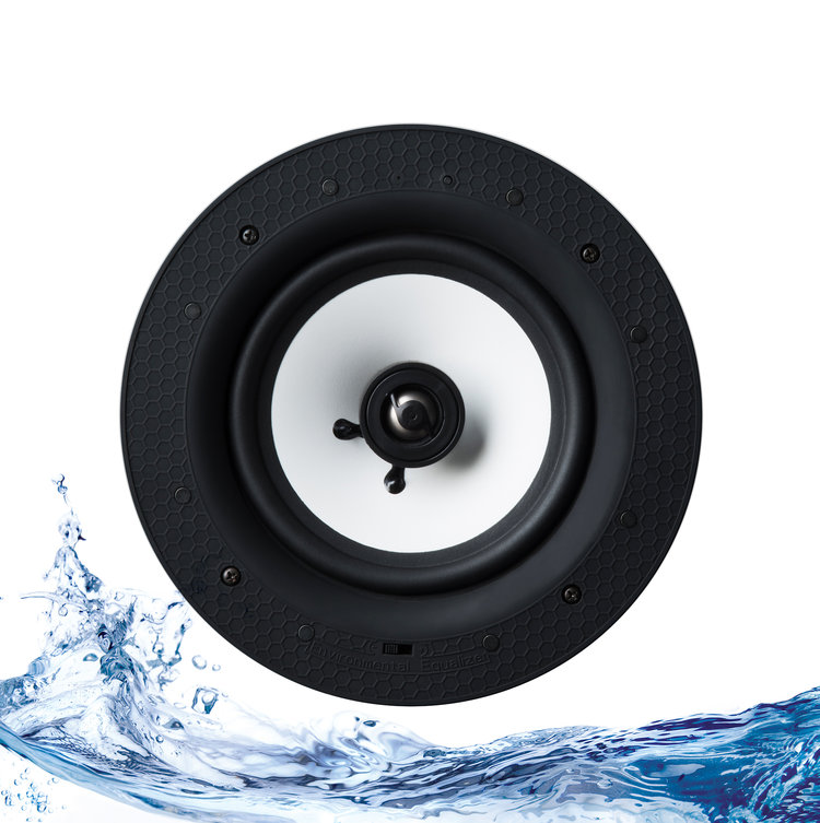 Lithe Audio IP44 Passive Bathroom Ceiling Speaker - Click Image to Close