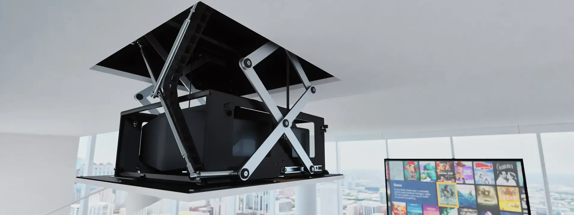 projector lift mechanisms