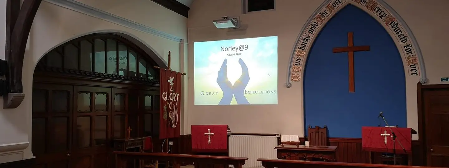 live streaming in churches on big screen projectors
