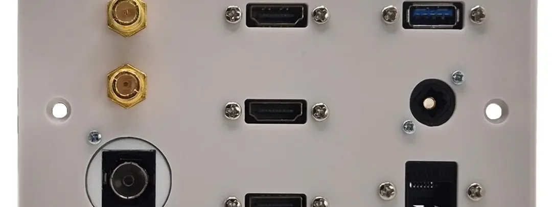 home cinema hdmi wall plates