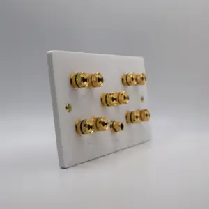 5.1 home cinema speaker wall plate
