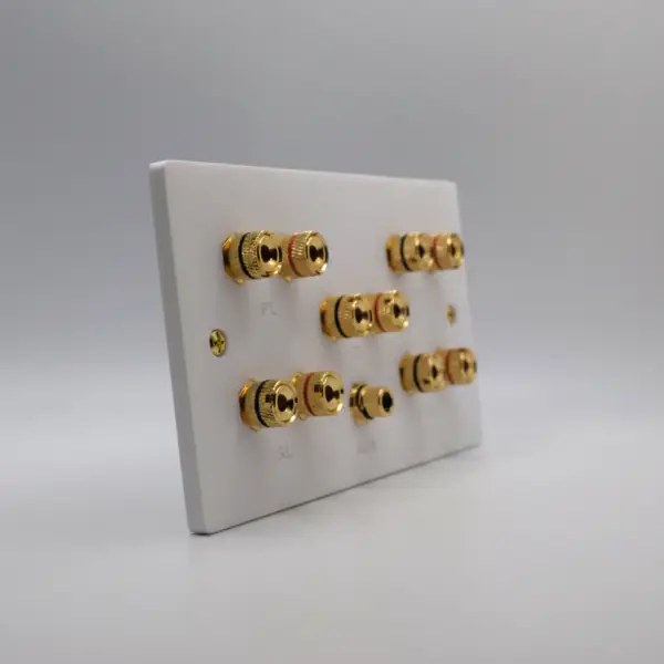 Dolby 5.1 / 5.2 Speaker Wall Plate Dolby 5.1 / 5.2 Speaker Wall Plate