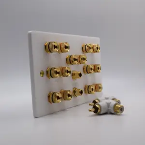 5.2.2 dolby atmos home cinema plate with two right angle rca adaptors