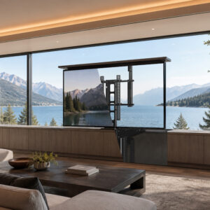 heavy duty lsh tv lift for screen up to 105"