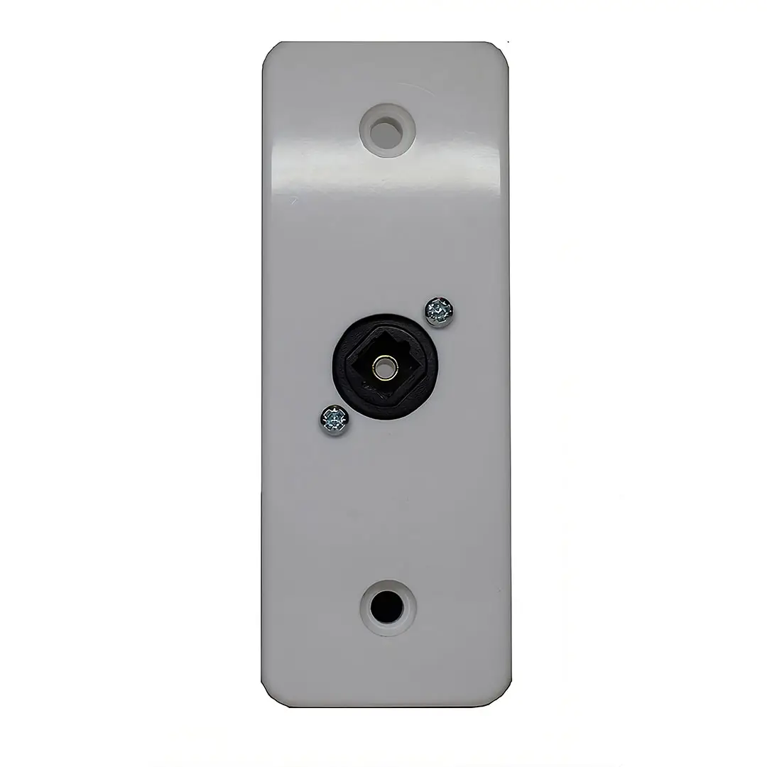 Architrave Single Optical Audio Wall Plate