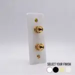 Single Speaker Architrave Wall Plate