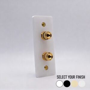 Single Speaker Architrave Wall Plate Single Speaker Architrave Wall Plate