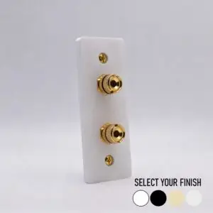 Single Speaker Architrave Wall Plate Single Speaker Architrave Wall Plate
