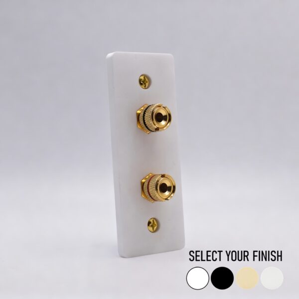 Single Speaker Architrave Wall Plate