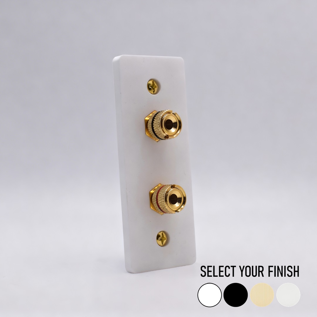Single Speaker Architrave Wall Plate Single Speaker Architrave Wall Plate