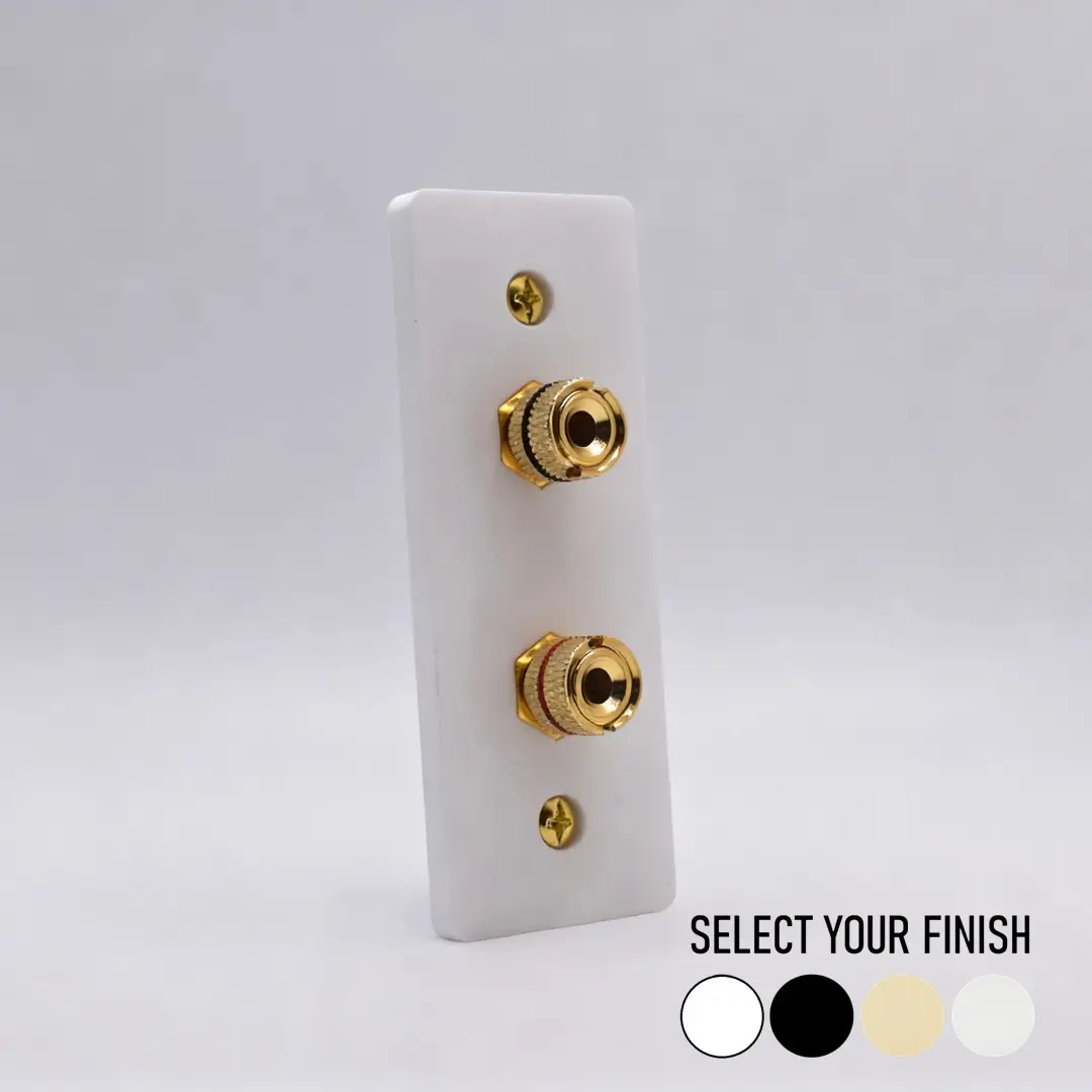 Single Speaker Architrave Wall Plate Single Speaker Architrave Wall Plate