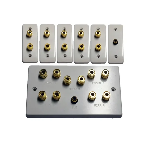 5.1 Speaker Plate Set (Architrave Plates) 5.1 Speaker Plate Set (Architrave Plates)