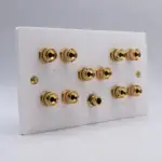 Dolby 5.1 / 5.2 Speaker Wall Plate