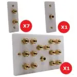 7.1 Speaker Plate Set (Architrave Plates)
