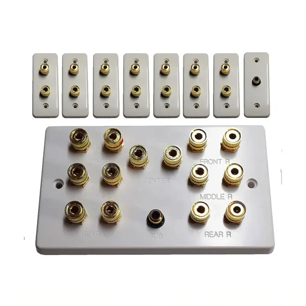 7.1 Speaker Plate Set (Architrave Plates) 7.1 Speaker Plate Set (Architrave Plates)
