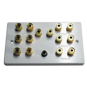 Dolby 7.1 Speaker Wall Plate