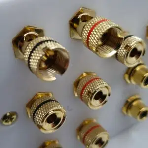 5.2.2 and 5.1.2 banana socket plate for speakers