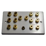Dolby Atmos 5.1.2 Speaker Wall Plate