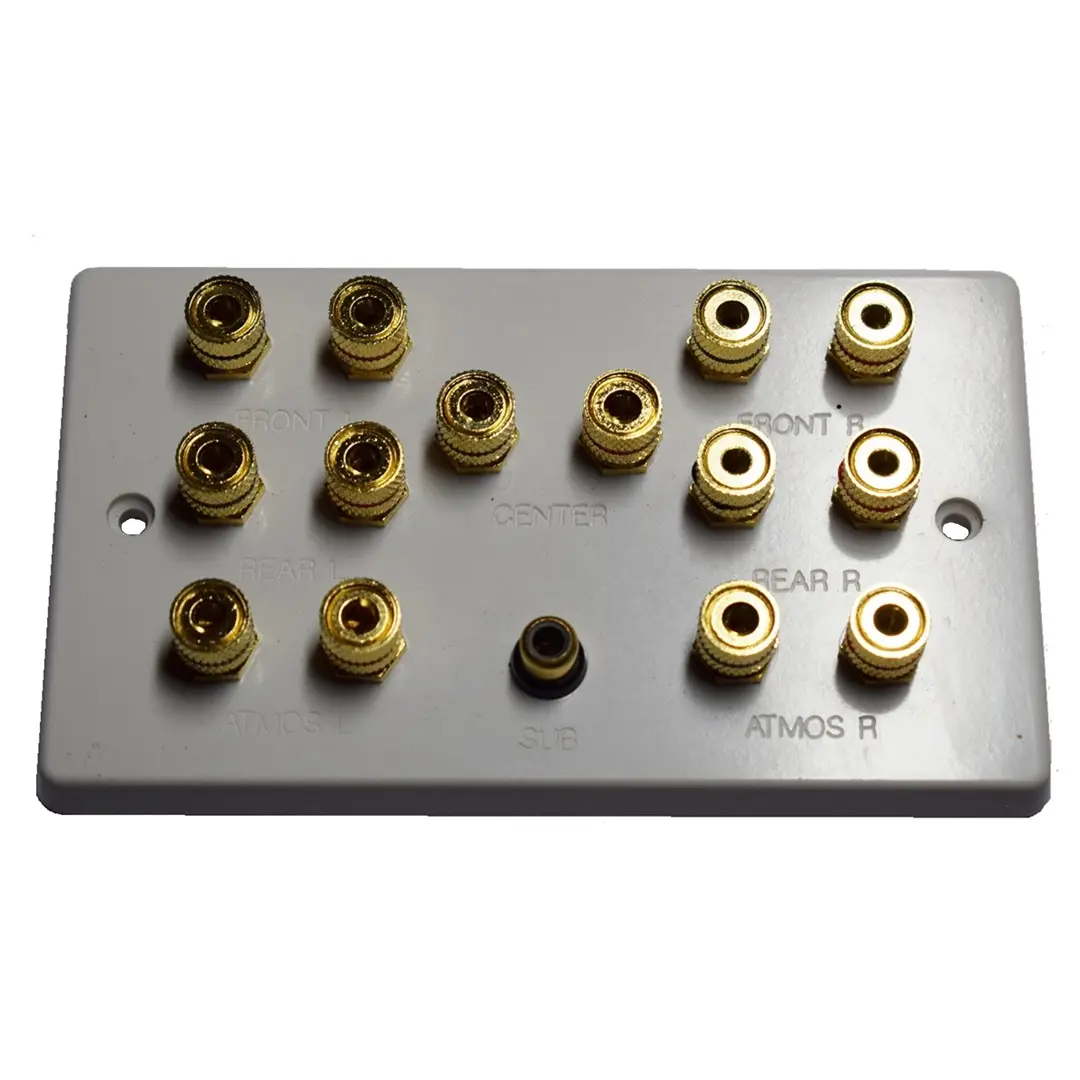 Dolby Atmos 5.1.2 Speaker Wall Plate