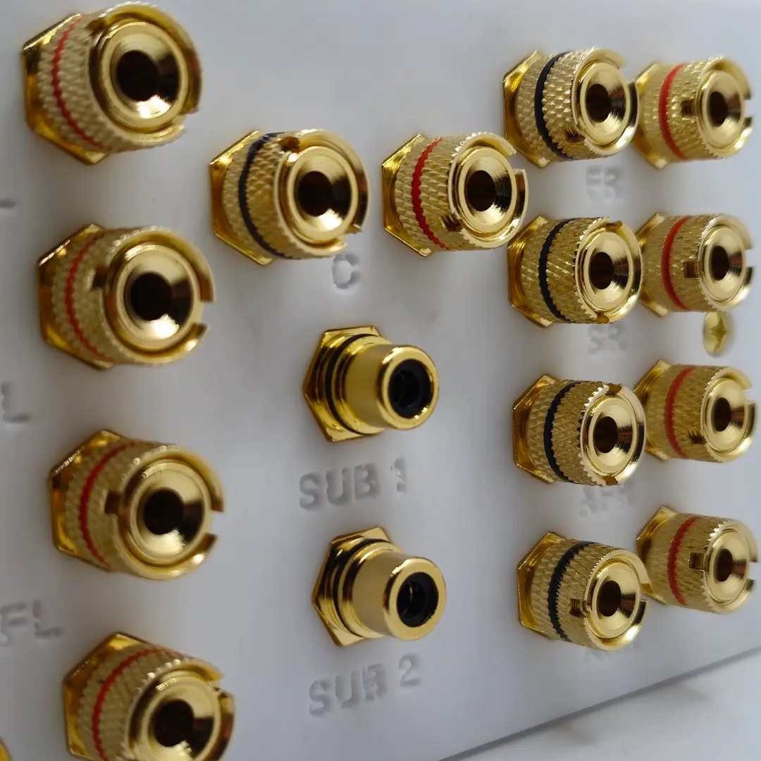 Dolby Atmos 5.1.4 / 5.2.4 Speaker Wall Plate