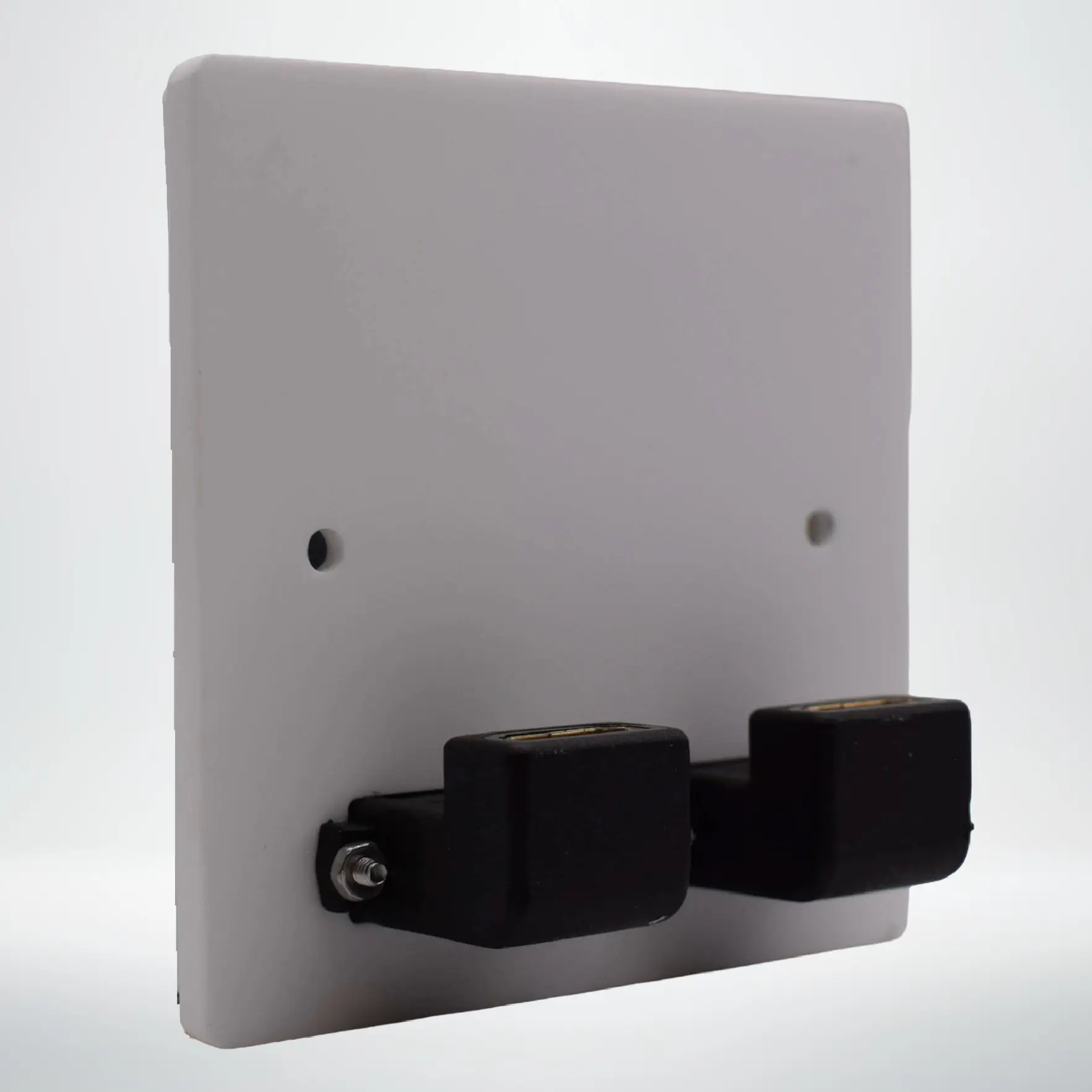 Single Gang Dual HDMI Wall Plate Single Gang Dual HDMI Wall Plate