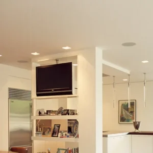 future automation cme motorised ceiling tv bracket that also rotates the tv