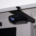 Hidden Cabling Ceiling Mounted Projector