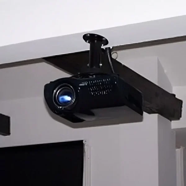 Hidden Cabling Ceiling Mounted Projector