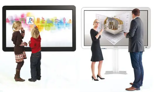 interactive touch screens 