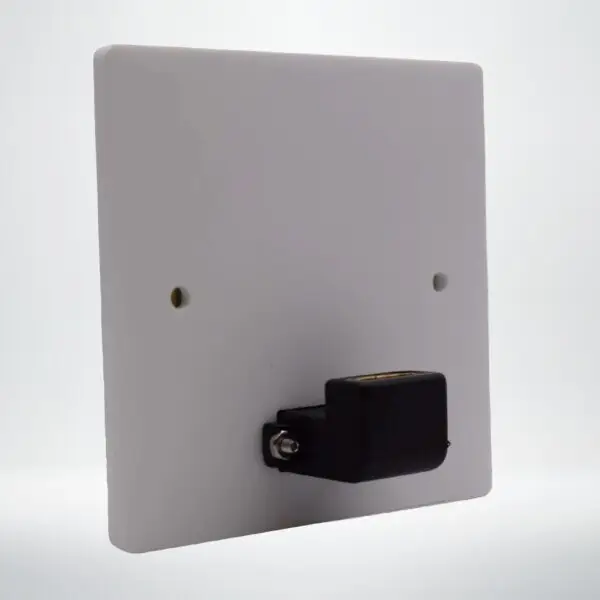 Single Gang Single R/A HDMI Wall Plate