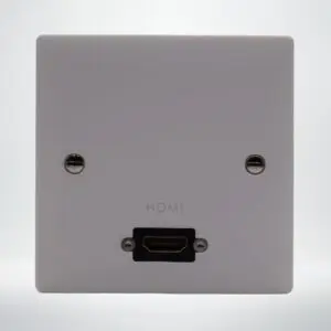 right angle single hdmi connection plate