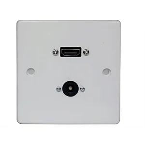 Single Gang Single HDMI With Optical Wall Plate
