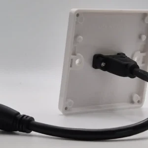 Single Gang HDMI Wall Plate - Image 2