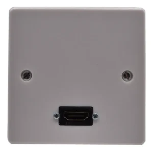 Single Gang Single HDMI Wall Plate