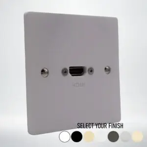 Single Gang HDMI Wall Plate Single Gang HDMI Wall Plate