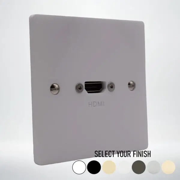 Single Gang HDMI Wall Plate Single Gang HDMI Wall Plate