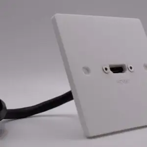 single hdmi connection wall plate