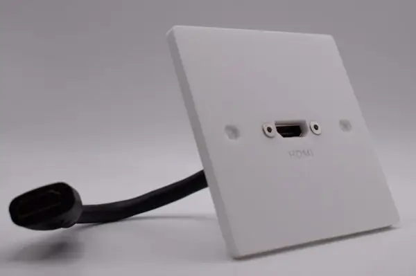 Single Gang HDMI Wall Plate Single Gang HDMI Wall Plate