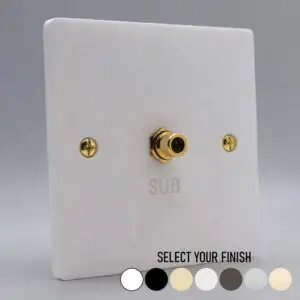 Single Gang Subwoofer Speaker Plate Single Gang Subwoofer Speaker Plate