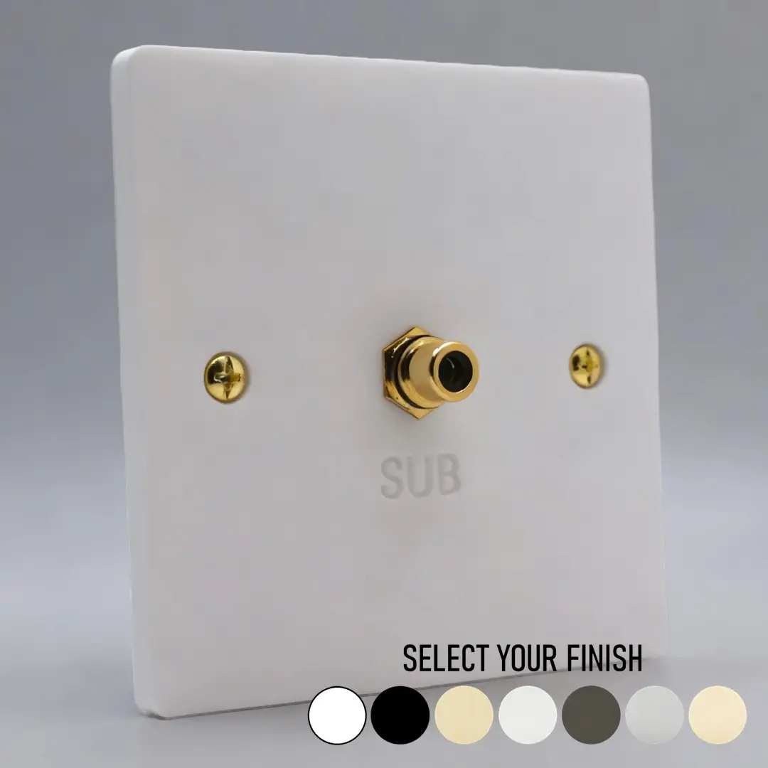 Single Gang Subwoofer Speaker Plate Single Gang Subwoofer Speaker Plate