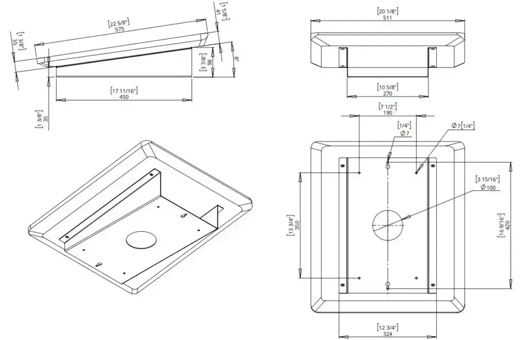 slm starlink mount technical image