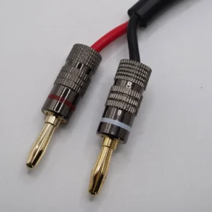 speaker cable with banana plugs